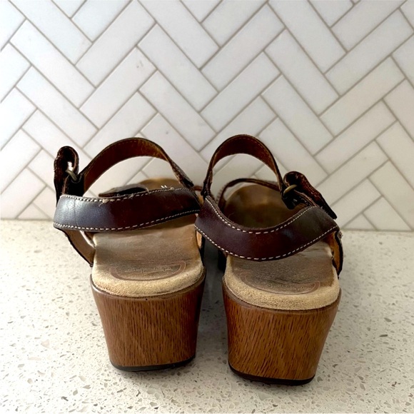 MAKE OFFER Dansko Sara Quarter Strap Sandals Waxy Java Size 7US/37EU - Picture 5 of 14